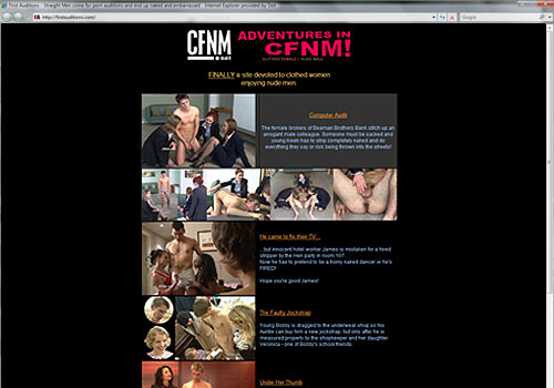 See Jim's first anal invasion at CFNMnet